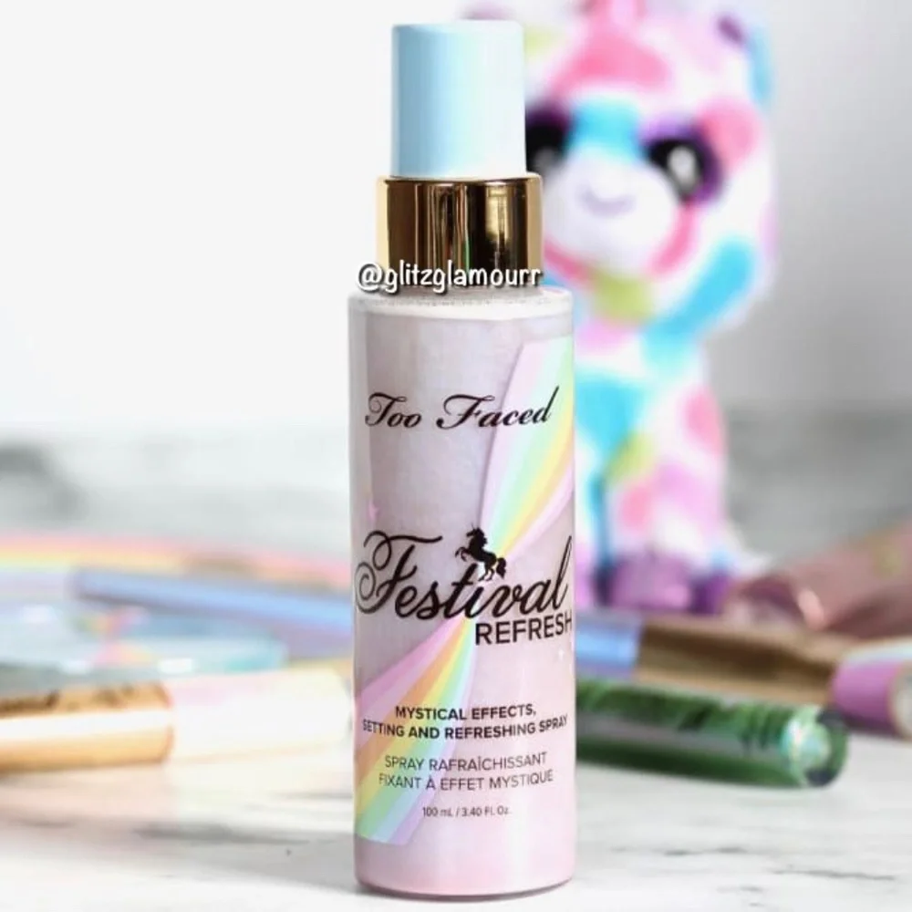 LAST ONE🦄Too Faced Festival Refresh Spray – Life’s A Festival Collection🦄